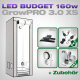 Growbox GrowPRO XS, Grow Tent Set, LED 160W