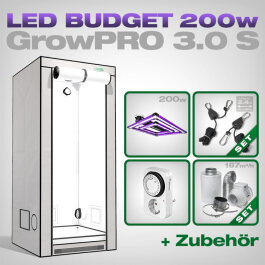 Low Budget Grow Tent Complete Kit LED S, Lumatek ATS PRO...