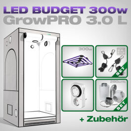 Low Budget Grow Tent Complete Kit LED L, Lumatek ATS PRO...