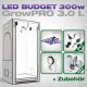 Low Budget Grow Tent Complete Kit LED L, Lumatek ATS PRO 300W