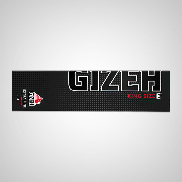 Gizeh Black Extra Fine King Size Rolling Papers (single unit), 1,00 €