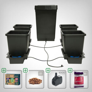 AutoPot 1Pot Kit 4 x 15L, soil + mineral fertiliser