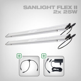 Sanlight FLEX II LED Set with power supply and cable, 2x...