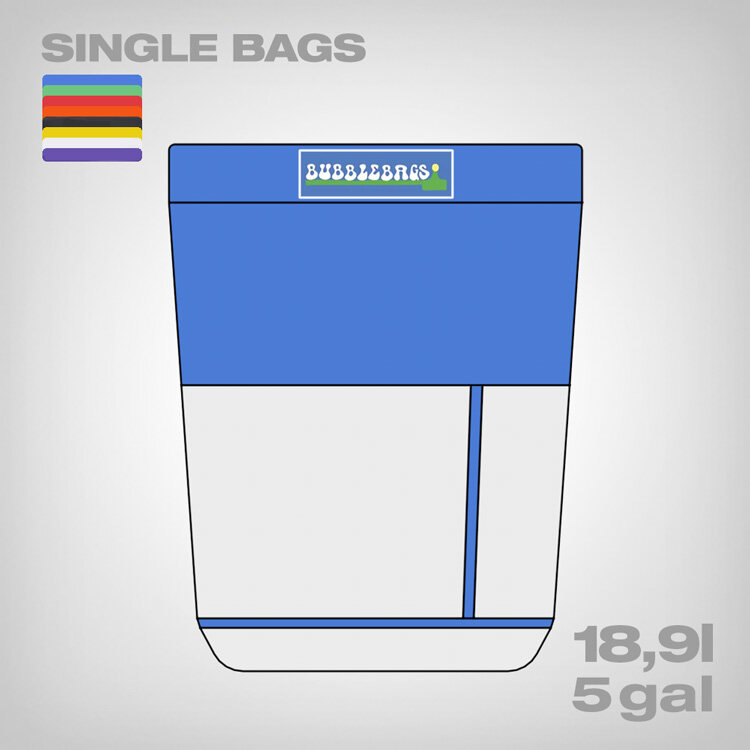 One Gallon Single Hash Bag by Bubble Bags - Aqua Lab Technologies