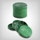 Black Leaf Lotus Grinder 4 parts., green