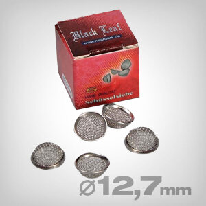 Black Leaf Stainless steel bowl strainers, Ø 12.7mm, 5 pcs.