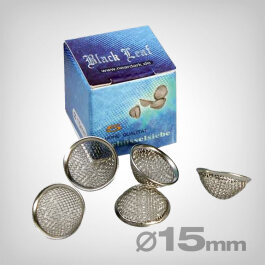 Black Leaf Stainless steel bowl strainers, Ø 15mm,...