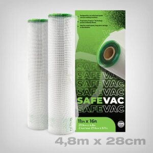 SafeVac TerpLoc Vacuumfoil, 28cm x 4.8m, 2 pcs.