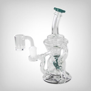 BLAZE Dab Rig Recycler, turquoise