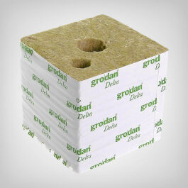 Grodan Delta rockwool cube XL, 15x15x14.2cm, ø...